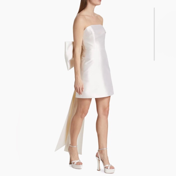 NWT Alexia Maria Sophie Bow-Embellished Minidress - Picture 5 of 15